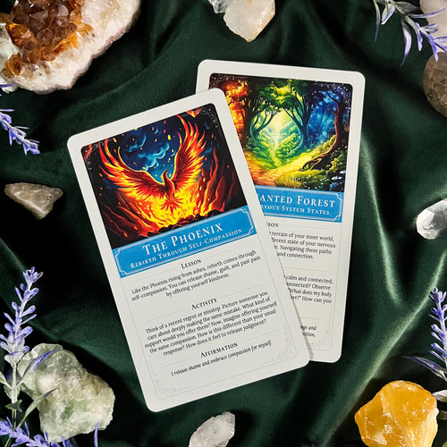 Hero's Ascent: Fantasy-Themed Self-Discovery Card Deck